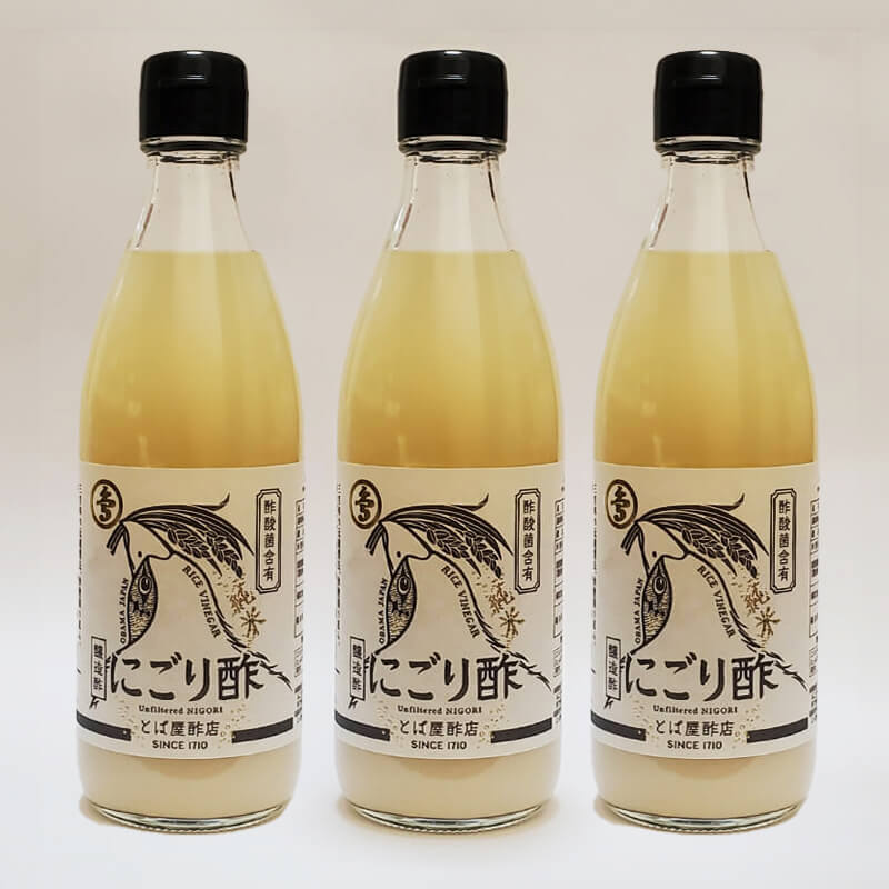 にごり酢 360ml　3本