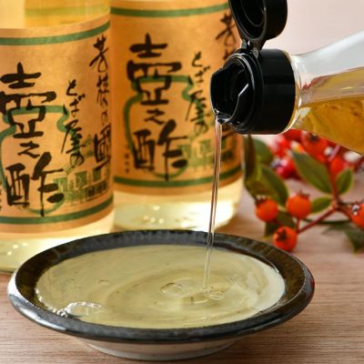 純米醸造酢 壺之酢　琥珀色のお酢