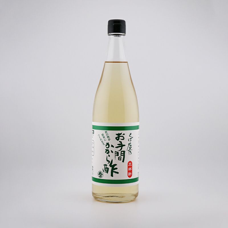 お手間かから酢 720ml｜普段使いにお得な大瓶サイズ｜とば屋酢店【公式】