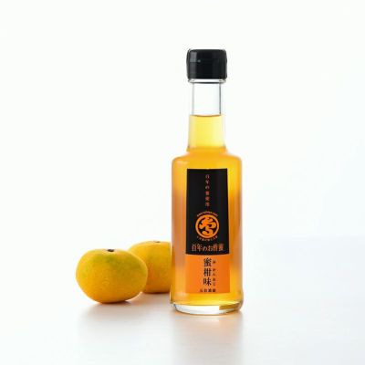 百年のお酢蜜 蜜柑味 200ml｜飲むフルーツ酢5倍濃縮｜とば屋酢店【公式】