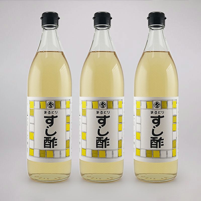 すし酢 900ml×3本｜とば屋酢店【公式】