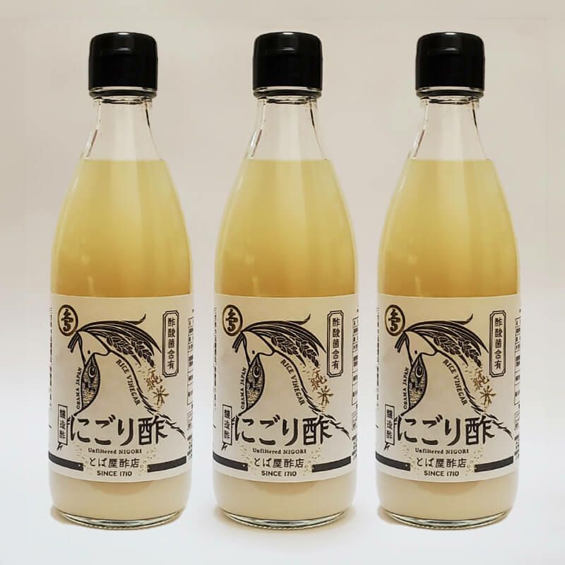 にごり酢　 360ml×3本